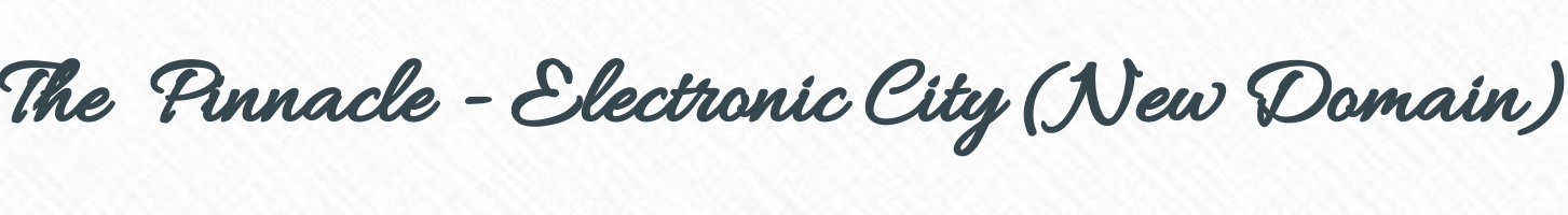 The Pinnacle - Electronic City (New Domain) Logo